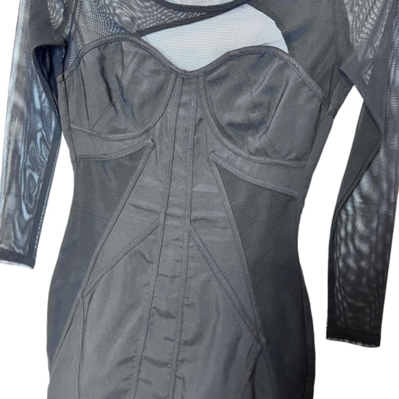 Factory by Erik Hart Black Shear Bodycon Dress - Picture 6 of 13